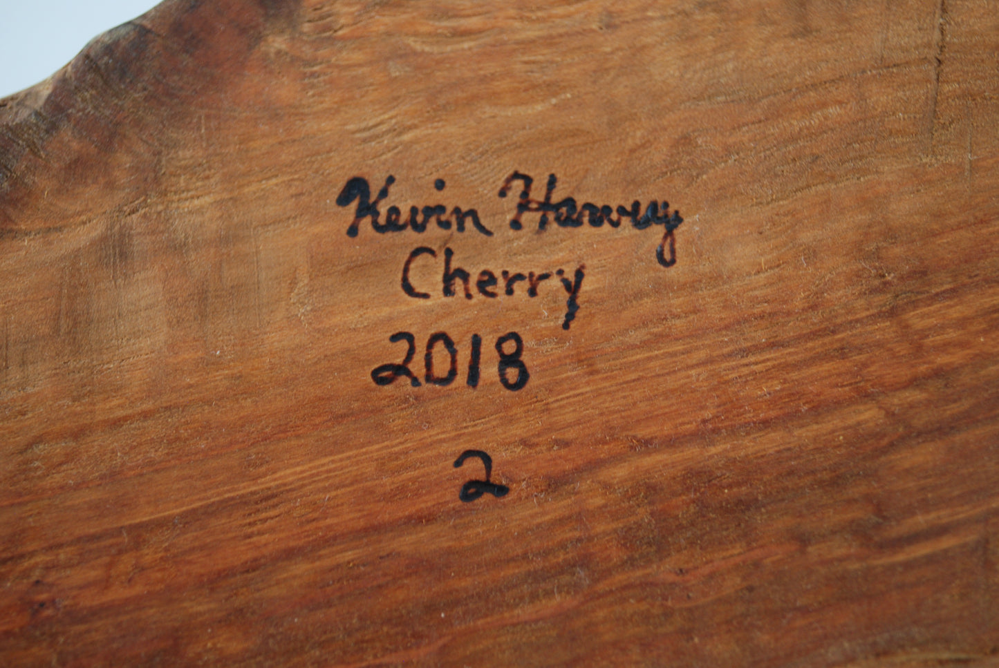 Carved Cherry Bowl