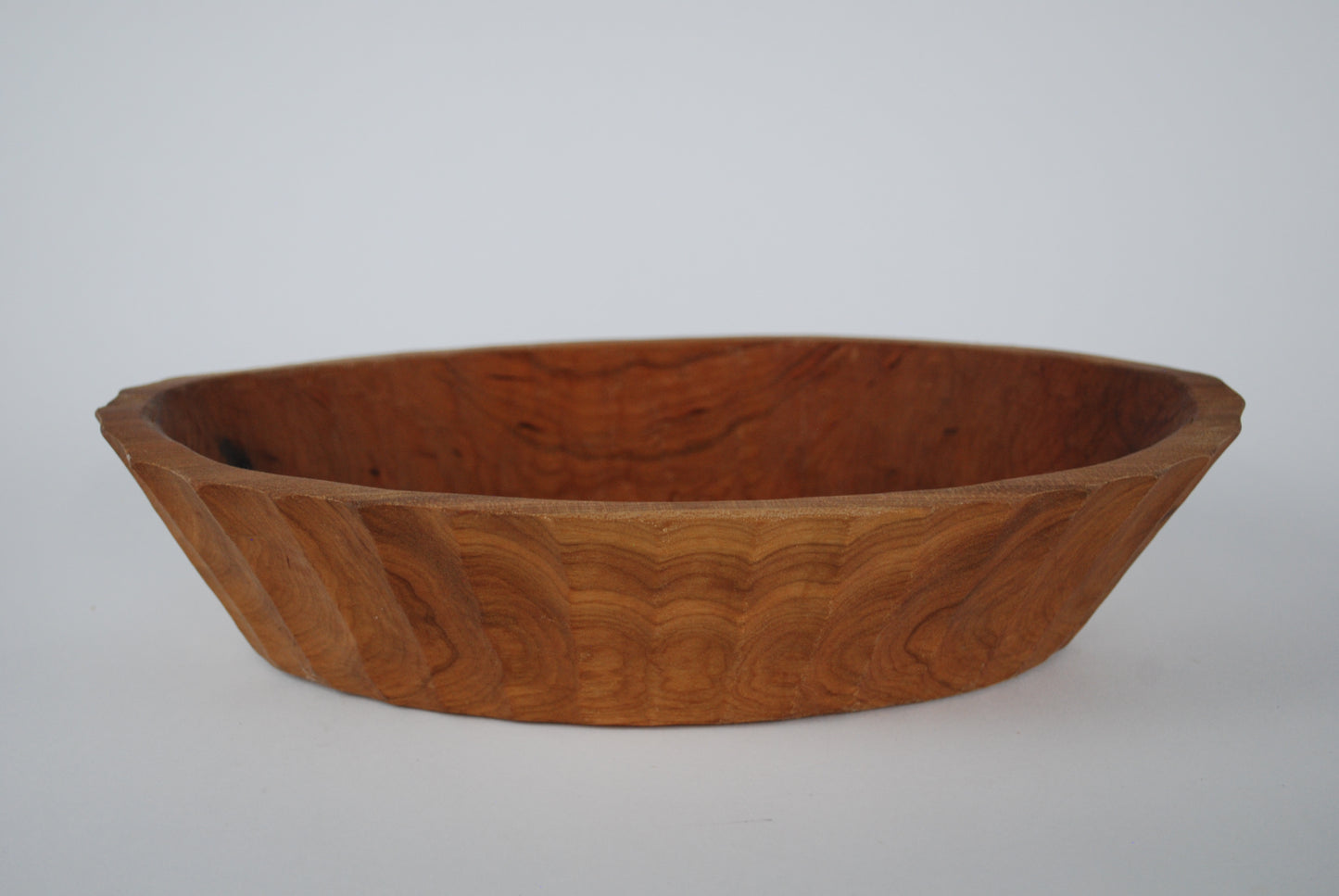Carved Cherry Bowl