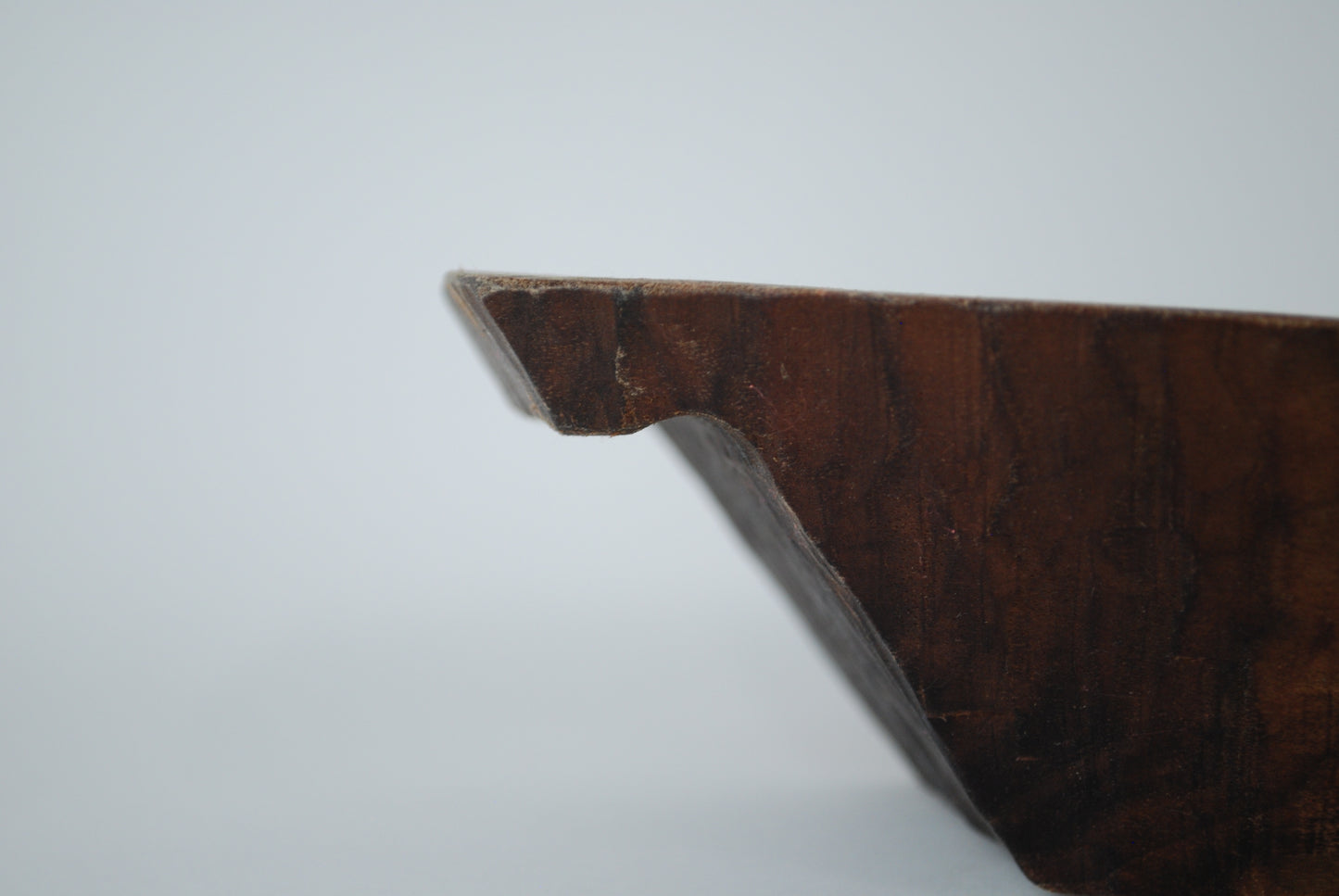 Carved Walnut Bowl