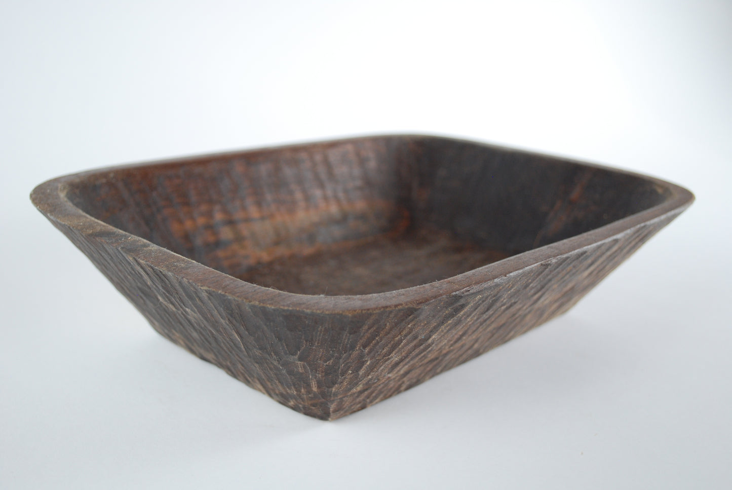 Carved Walnut Bowl